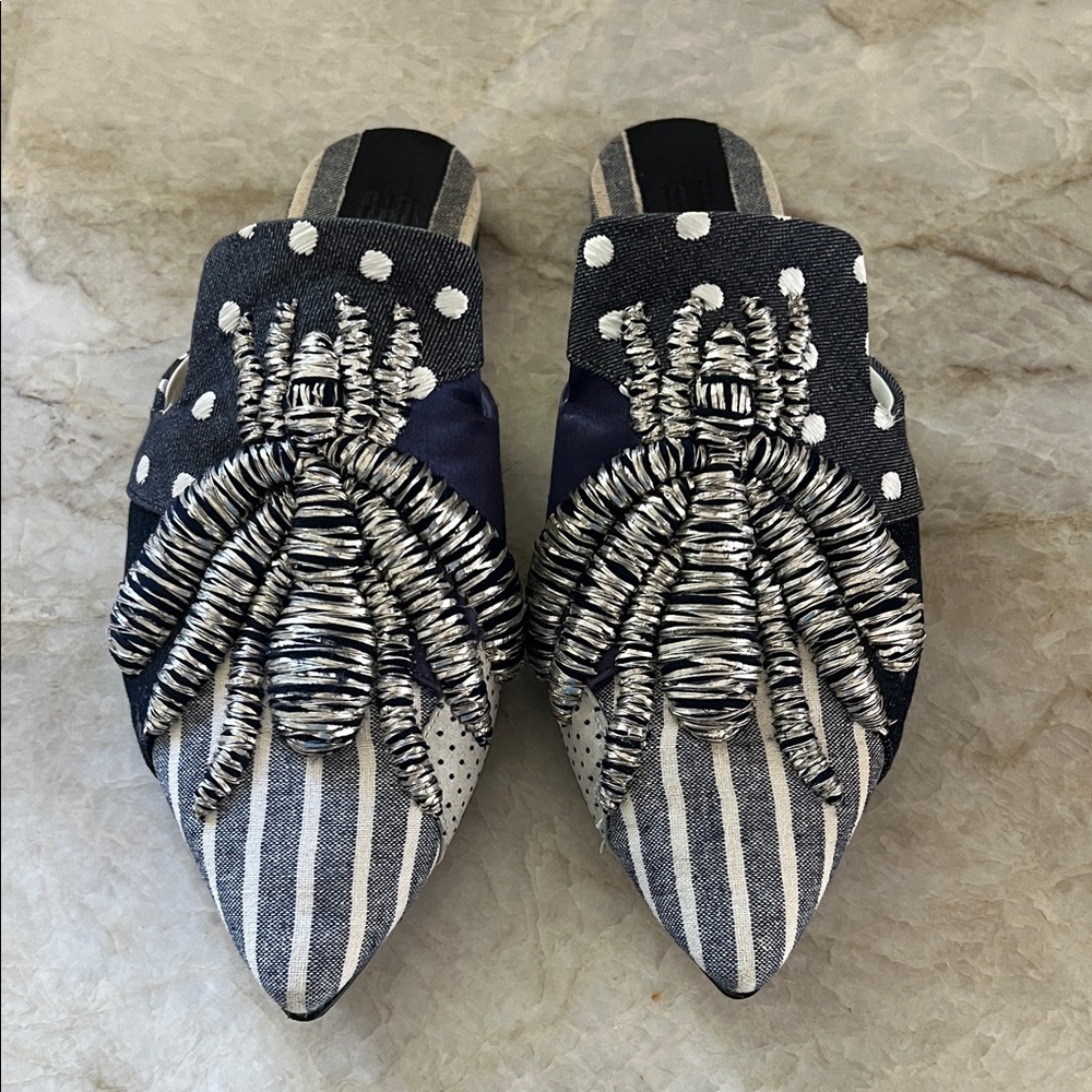 Sanayi 313 Women's Embellished Mules size 38